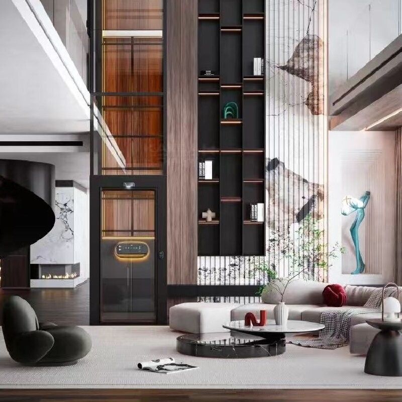 Thang máy lái vít cho 1-2 người Thang máy lái vít trong nhà