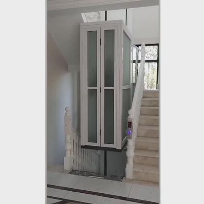 5 điểm dừng Thang máy gia dụng thủy lực 1000 kg Nút dừng khẩn cấp