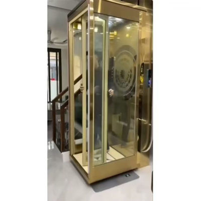 400Kg Không có hố nhà thang máy thủy lực 14,5M Độ cao thang máy thủy lực nhà
