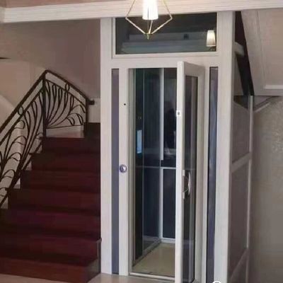 304 thép không gỉ nhôm nhà thang máy hành khách điều khiển bởi vi xử lý