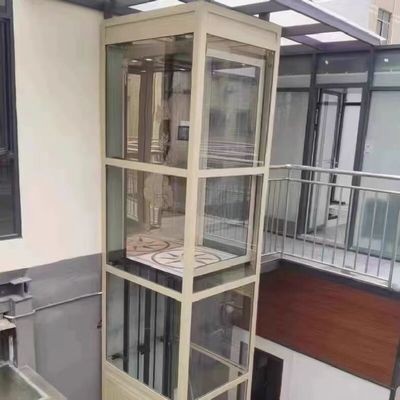 14.5M Độ cao thang máy thủy lực nhà ở dừng khẩn cấp nhà thang máy thủy lực