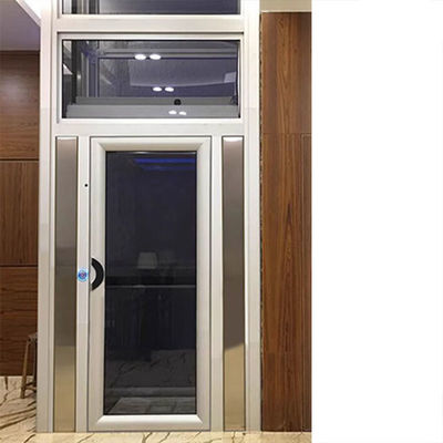 Thang máy gia dụng thủy lực được điều khiển bằng vi xử lý với nút dừng khẩn cấp