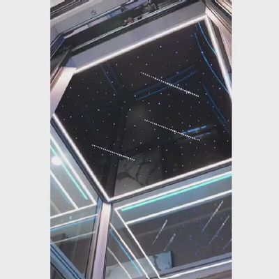 Quaint Traction Home Elevator VVVF Control Gearless ss cabin elevator 1 năm bảo hành