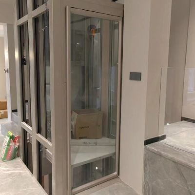 Thang máy kéo gia đình tùy chỉnh với cảm biến an toàn và cửa tự động