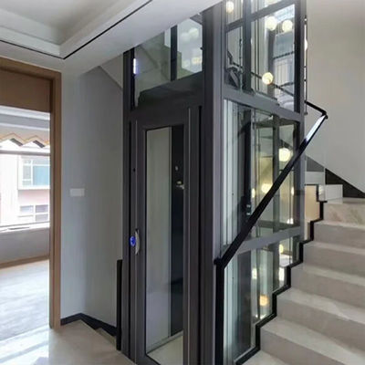 Thang máy kéo 30 mét nhà ở Thang máy kéo điện im lặng