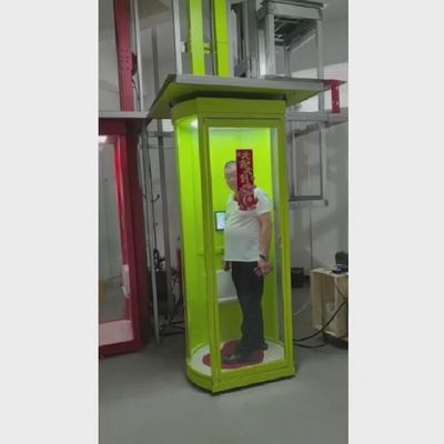Granite Floor Capsule Lift cho 2 người Glass Capsule Lift
