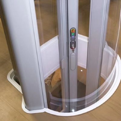 Thang máy nâng thủy tinh Cabin Round Capsule Hydraulic Capsule Passenger Elevator