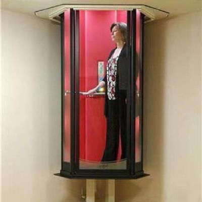 Phòng chống quá tải khẩn cấp Thang máy nắp thủy lực Thang máy nắp thủy tinh