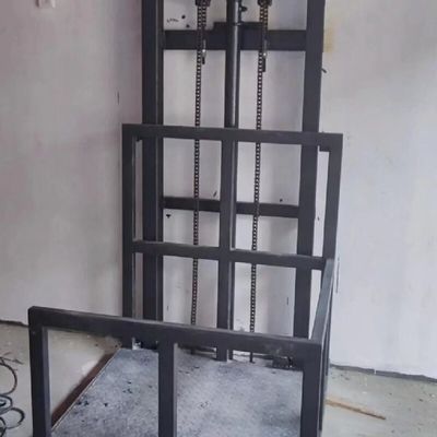 1-12M nâng cao thép năng lượng thủy lực hàng hóa nâng thang máy điều khiển PLC
