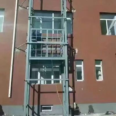 3m-12m chiều cao thang máy vận tải thủy lực 380V thang máy vận tải cho nhà