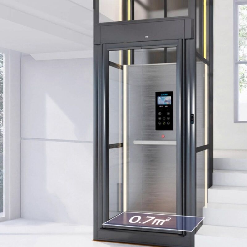Thang máy nâng có thể truy cập được với cửa tự động và đến 5 trạm dừng