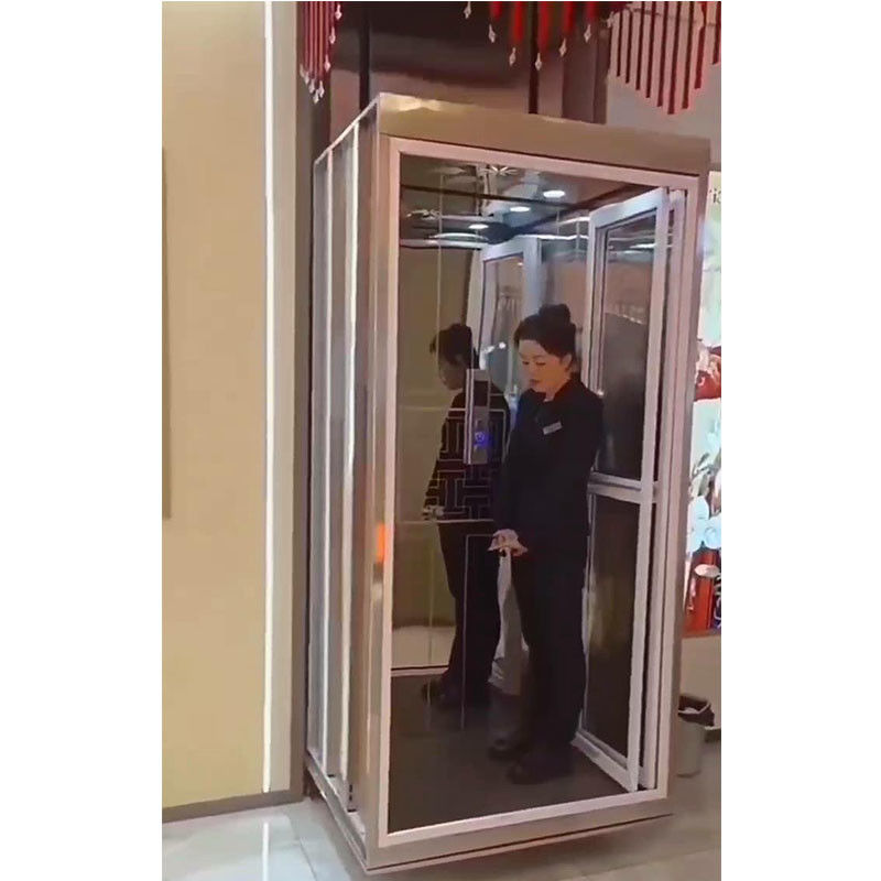 5 điểm dừng Thang máy nhỏ 500mm Độ rộng mở cửa tối thiểu cho nhà
