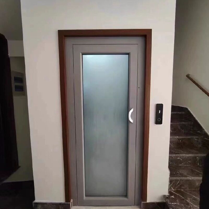 Tự động một giai đoạn AC Mrl thang máy dân cư với 0 M độ sâu hố và cửa sàn boong