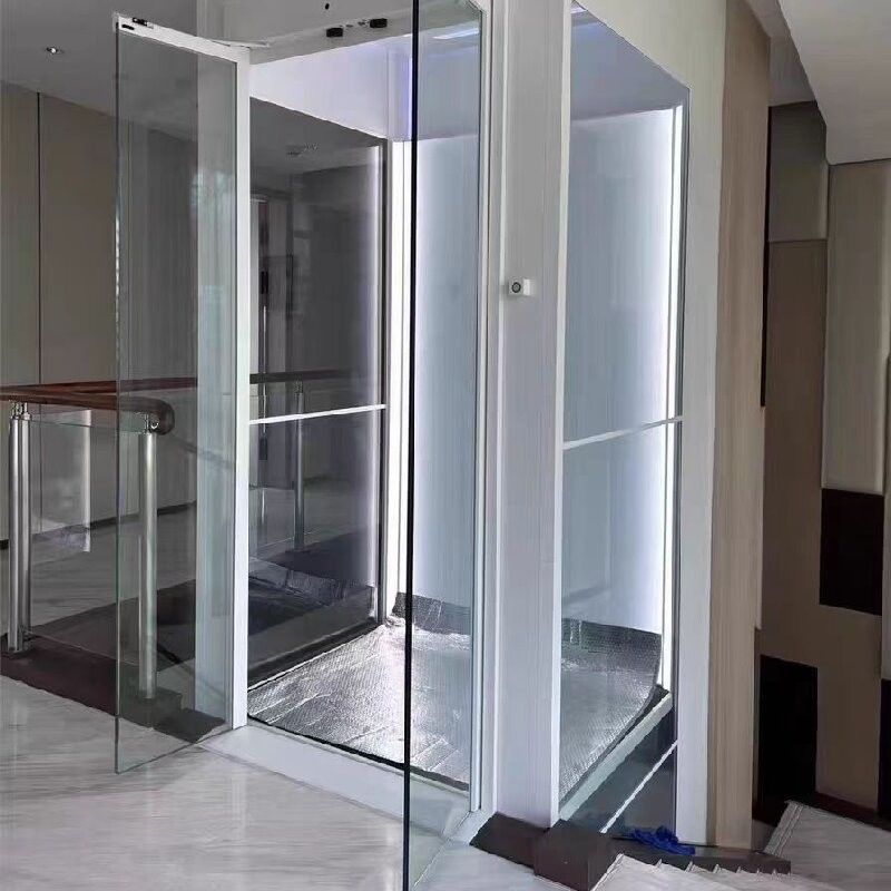 0 M Độ sâu hố thang máy gia đình một pha với vi xử lý và dừng khẩn cấp