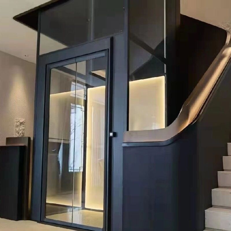 5 điểm dừng thang máy thủy lực tự động với động cơ 4,7kW Phòng máy ít Mrl thang máy
