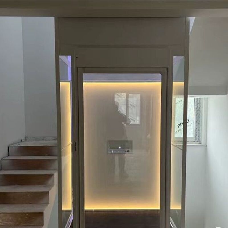 2.9M Chiều dài Thang máy gia dụng thủy lực Kiểm soát vi xử lý Thang máy gia dụng ngoài trời