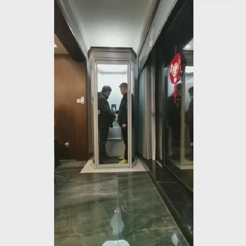 500kg-1000Kgs Capsule Lift For Home Center mở 0.25m/S-0.4m/S tốc độ