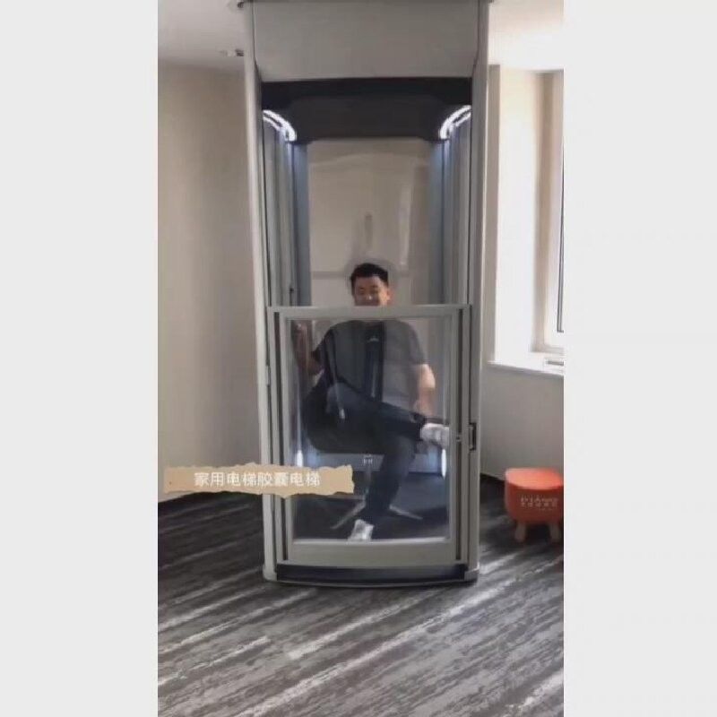 1000kg Load Capsule Lift For Home Size Capsule Lift 2 điểm dừng