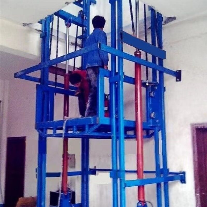 2000kg 3000kg 4000kg Thang máy vận tải thủy lực Thang máy vận tải hàng hóa ngoài trời