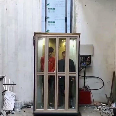 Thang máy ngoài trời nhỏ gọn cho biệt thự.