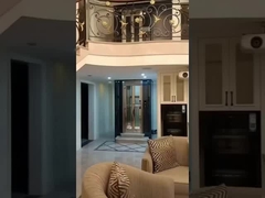 Hai tầng cáp kéo nhà thang máy hoạt động trơn tru 0.6 M/S