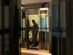 Thang máy nâng cáp nhà tiết kiệm không gian 0.6 M/S