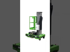 Thang thủy lực điện thẳng đứng một cột thang ở độ cao làm việc