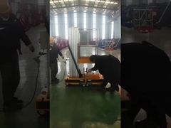 Thang máy nâng cột thẳng đứng trong kho